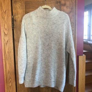 H&M Gray Tunic Sweater
